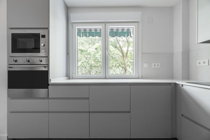 Energy-Efficient Casement Windows in a Kitchen